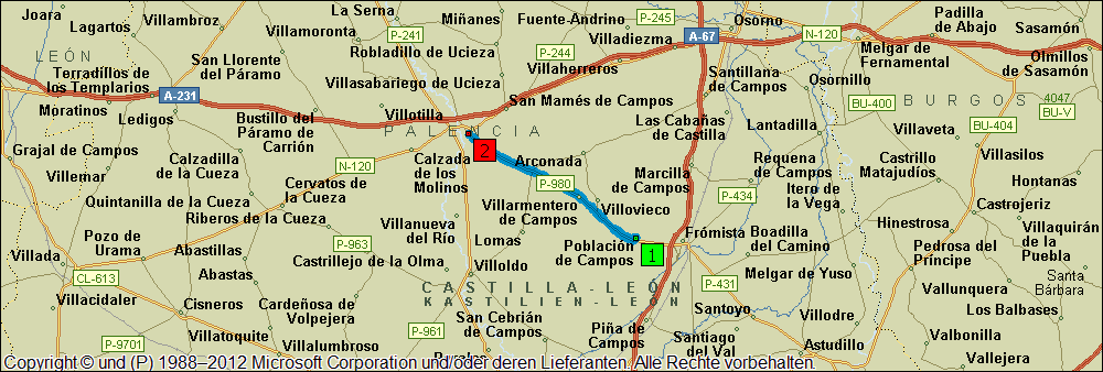 Poblacion de Campos - Carrion de los Campos