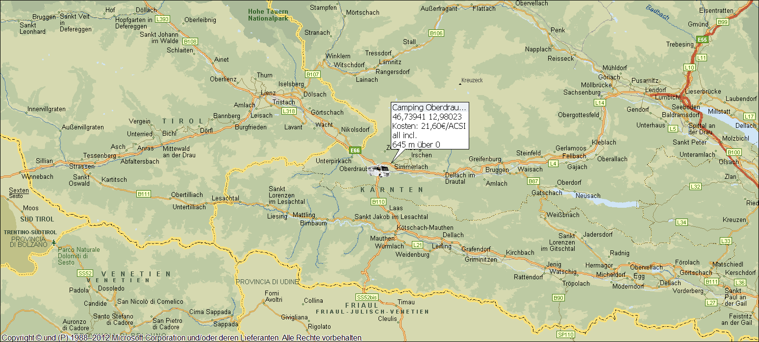 Camping Oberdrauburg